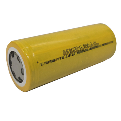 3600mAh 11.52Wh 3.2V Lithium Rechargeable Battery 26650 Lifep04 Cells