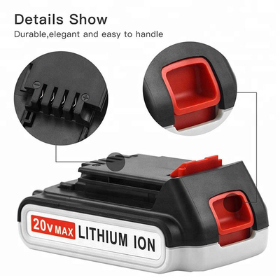 20V 1.5Ah Power Tools Lithium Ion Battery Rechargeable Replacement